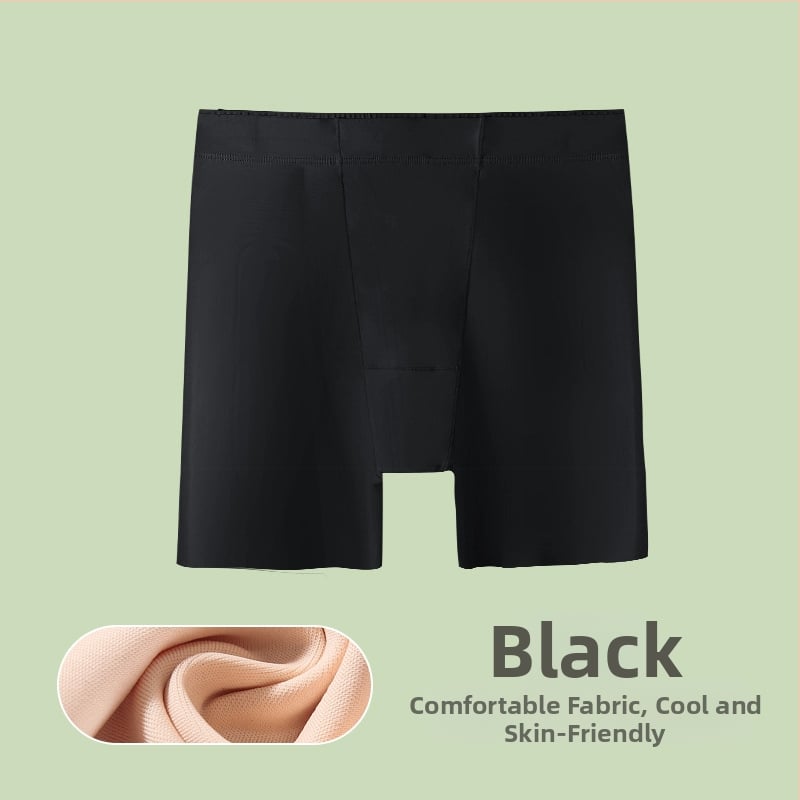 Ženske leggings s dužinom tri četvrtine od Ice Silk najlona s pamukom za diskretnu pokrivenost, lagani ljetni model