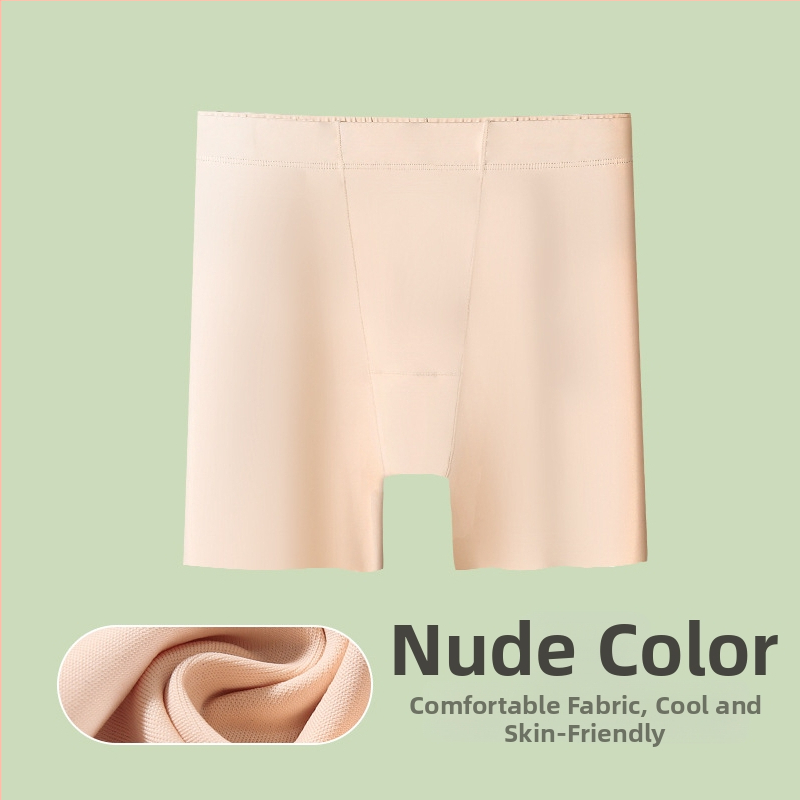 Ženske leggings s dužinom tri četvrtine od Ice Silk najlona s pamukom za diskretnu pokrivenost, lagani ljetni model