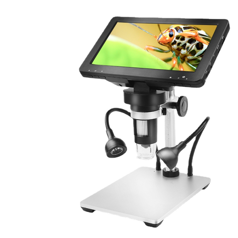 7-inčni USB digitalni mikroskop s integriranim zaslonom, 12 MP HD prikaz za preciznu inspekciju