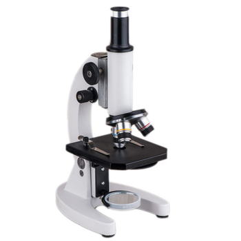 XSP-02 Biološki mikroskop, monokularni, 640× povećanje, metalni okvir, obrazovni mikroskop za školske laboratorije