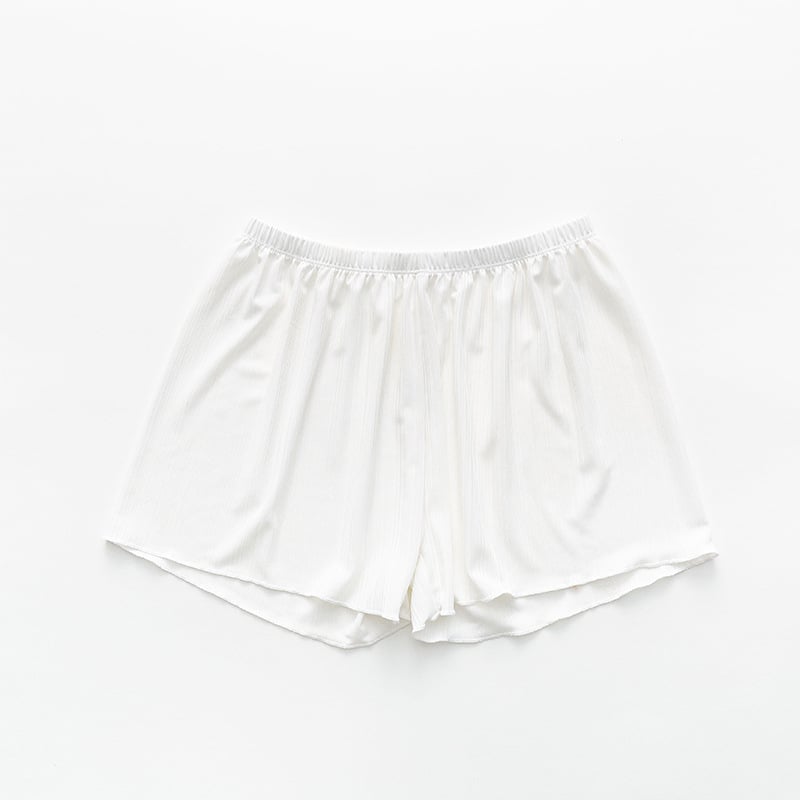 Дамски летни безопасни шорти, плюс размер, свободна кройка, Ice Silk плат, безшевна дантела, удобни за домашно носене
