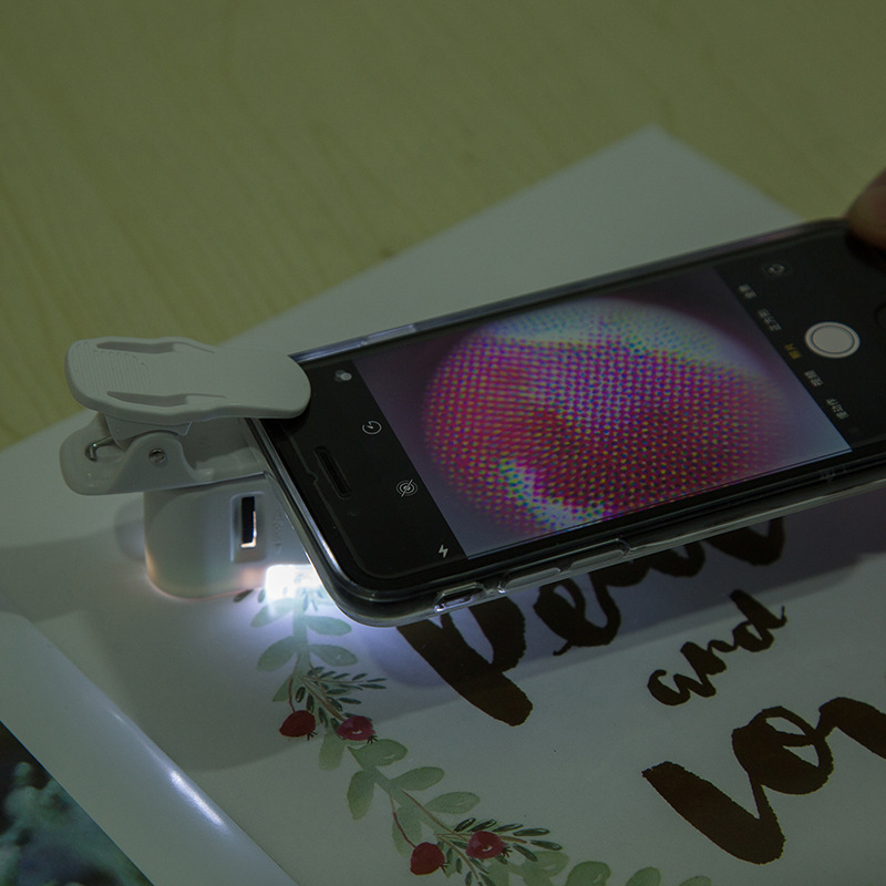 MG 9595W klipsa povećalo s funkcijom provjere novčanica, 60× optički mikroskop za mobilne telefone