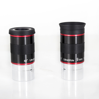 Ultraširokokutni okular 68° UW, 6mm/9mm/15mm/20mm za planetarni teleskop