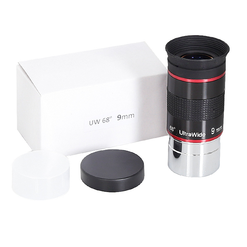 Ultraširokokutni okular 68° UW, 6mm/9mm/15mm/20mm za planetarni teleskop