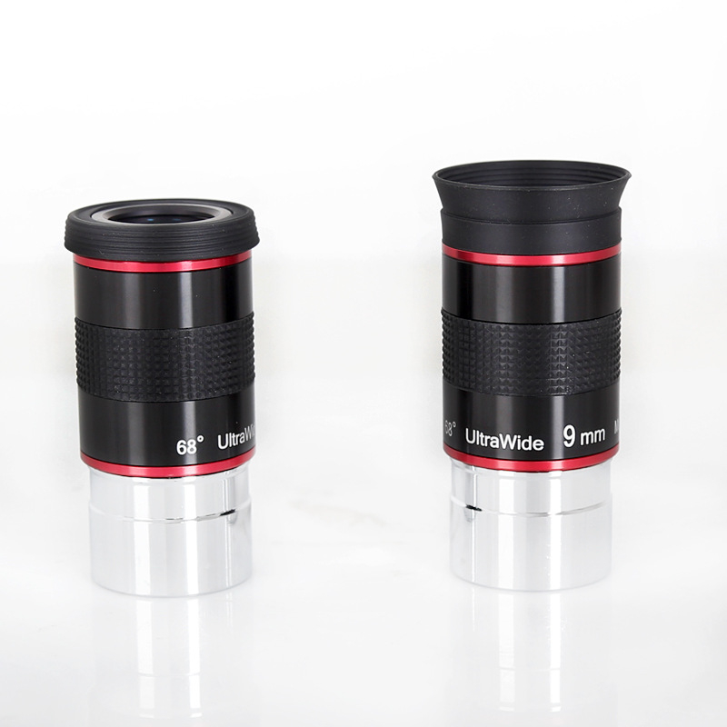 Ultraširokokutni okular 68° UW, 6mm/9mm/15mm/20mm za planetarni teleskop