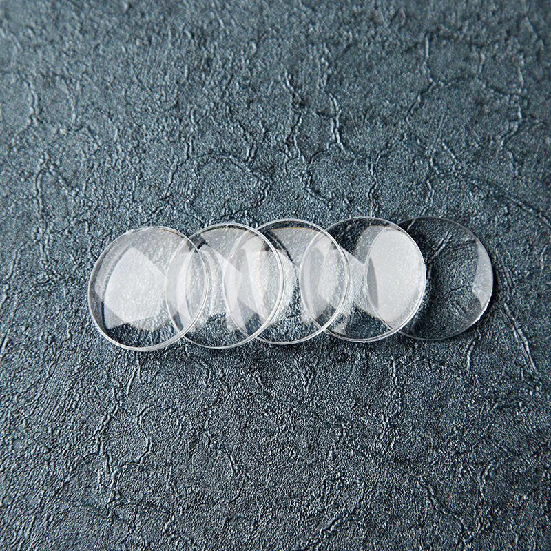 25 mm akrilna plastična optička leća, visoke rezolucije planokonveksna povećavajuća leća, znanstveni razred