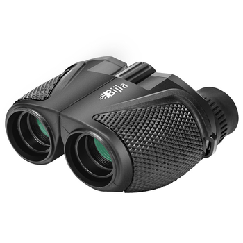 BIJIA 12x25 бинокли с висока мощност, HD джобни за нощно виждане при слаба светлина, преносими за възрастни и деца