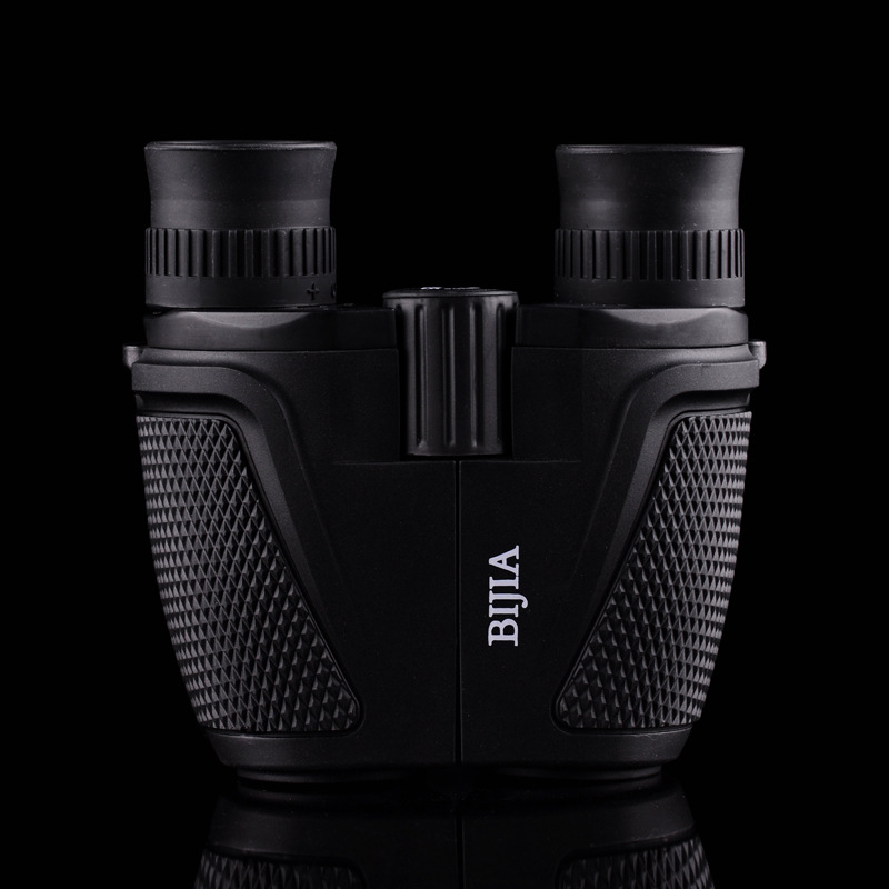 BIJIA 12x25 бинокли с висока мощност, HD джобни за нощно виждане при слаба светлина, преносими за възрастни и деца