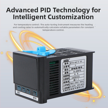 XRKC PID ευφυής ελεγκτής θερμοκρασίας BT6-AK με RS485 επικοινωνία, χρονομέτρηση και πολυλειτουργικός ολοκληρωμένος μετρητής θερμοκρασίας