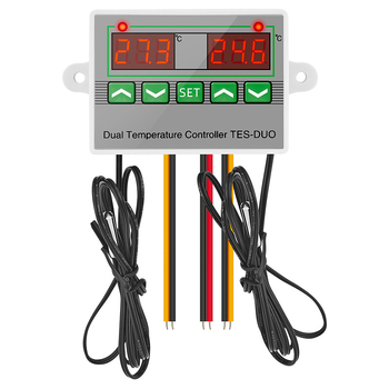ST3012 Inteligentan regulator temperature s dvostrukim zaslonom i dvostrukim senzorima za hlađenje i grijanje
