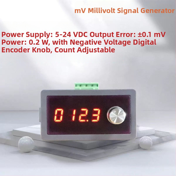 Vysoko presný millivoltový signálny generátor pre termocievku, reguláciu teploty a tlakový senzor, model Q01H07, pulzný