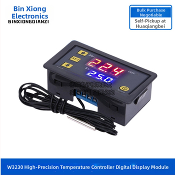 W3230 Visokoprecizan regulator temperature, modul s digitalnim zaslonom termostata, prekidač za upravljanje temperaturom, mini ploča za upravljanje