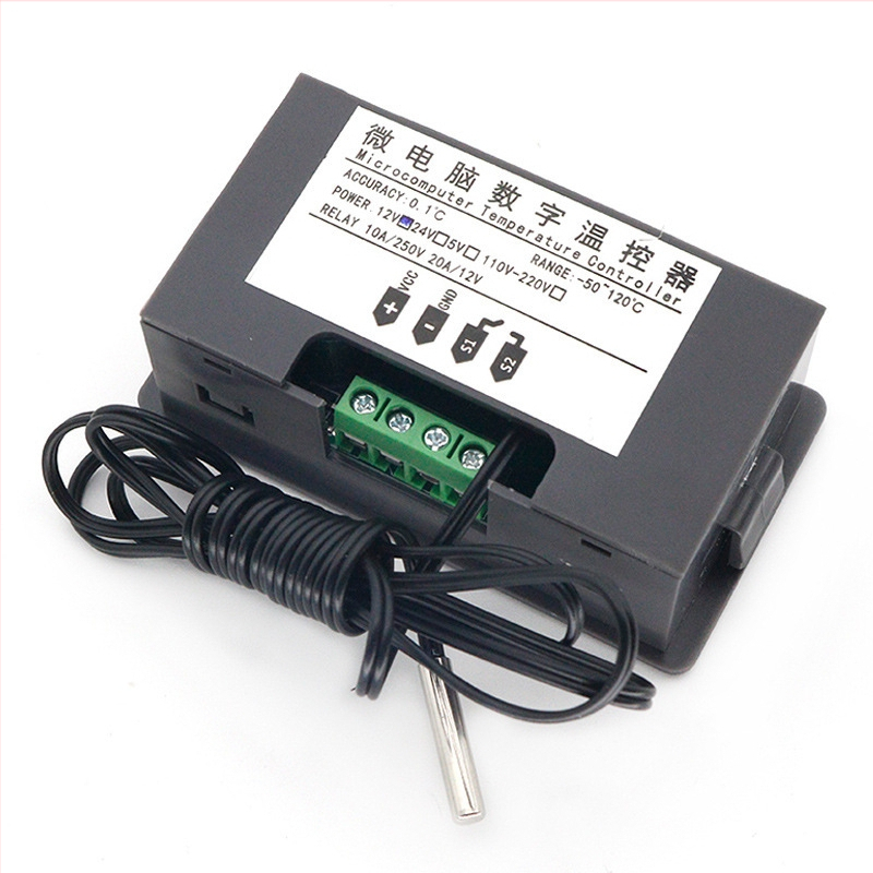 W3230 Visokoprecizan regulator temperature, modul s digitalnim zaslonom termostata, prekidač za upravljanje temperaturom, mini ploča za upravljanje