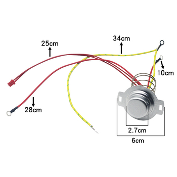 Senzor de temperatură pentru orezor Joyoung – modele JYF-40FY806, 40FS28, 50FY2, termostat la baza vasului