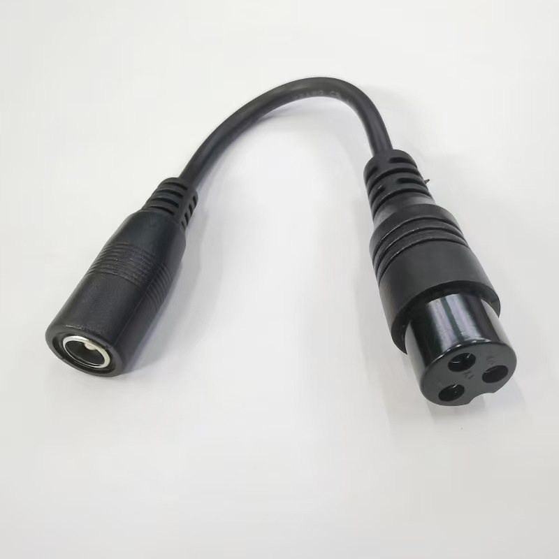 5521DC Ženski adapter kabel za mobilnu pohranu energije, RCA muški konektor, M12/M16, pin konektor, konektor za električni bicikl