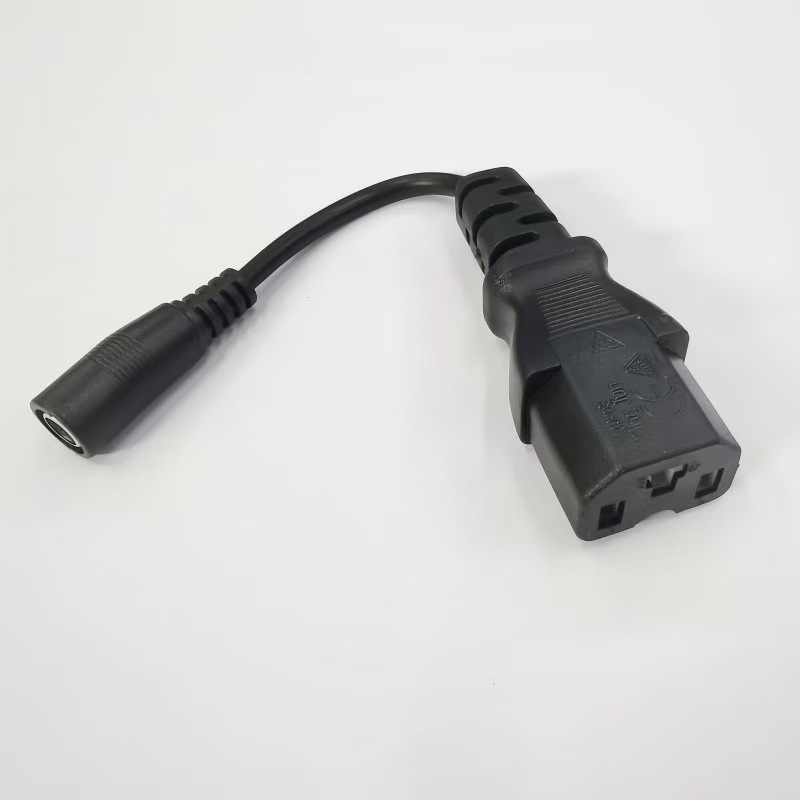 5521DC Ženski adapter kabel za mobilnu pohranu energije, RCA muški konektor, M12/M16, pin konektor, konektor za električni bicikl