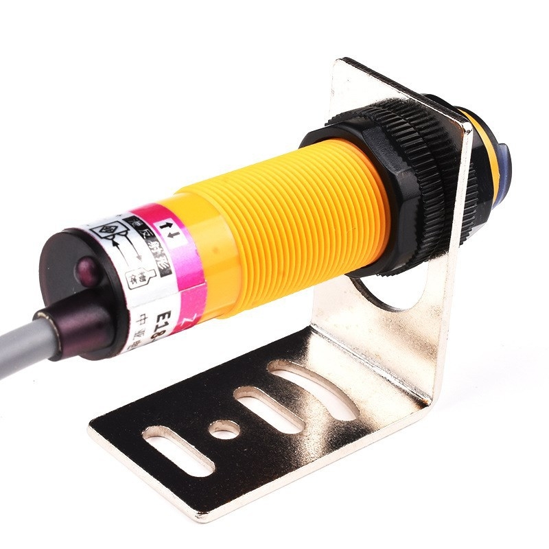 Senzor infraroșu de evitare a obstacolelor E18-D80NK, 5V, întrerupător fotoelectric cu reflexie difuză, rază de detecție 10–80 cm