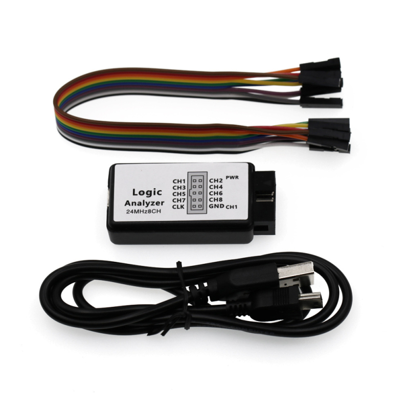 USB logički analizator za mikrokontroler ARM/FPGA, 24 MS/s, 8 kanala
