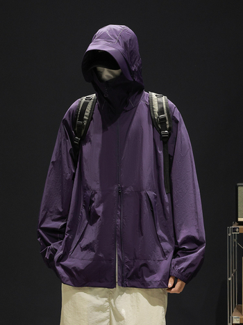 Unisex ultralagana jakna s UV zaštitom za outdoor aktivnosti, prozračna, UPF50+
