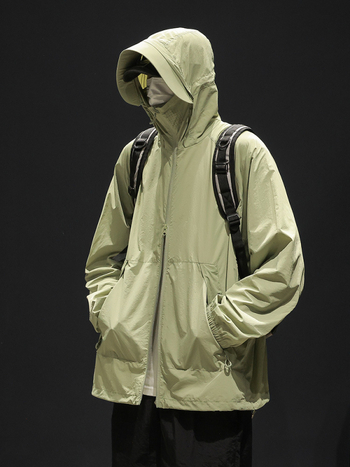 Unisex ultralagana jakna s UV zaštitom za outdoor aktivnosti, prozračna, UPF50+