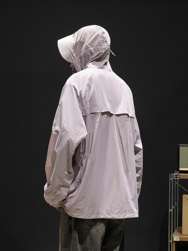 Unisex ultralagana jakna s UV zaštitom za outdoor aktivnosti, prozračna, UPF50+