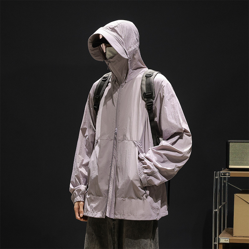 Unisex ultralagana jakna s UV zaštitom za outdoor aktivnosti, prozračna, UPF50+