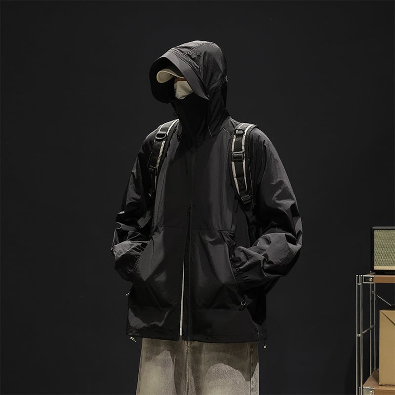 Unisex ultralagana jakna s UV zaštitom za outdoor aktivnosti, prozračna, UPF50+