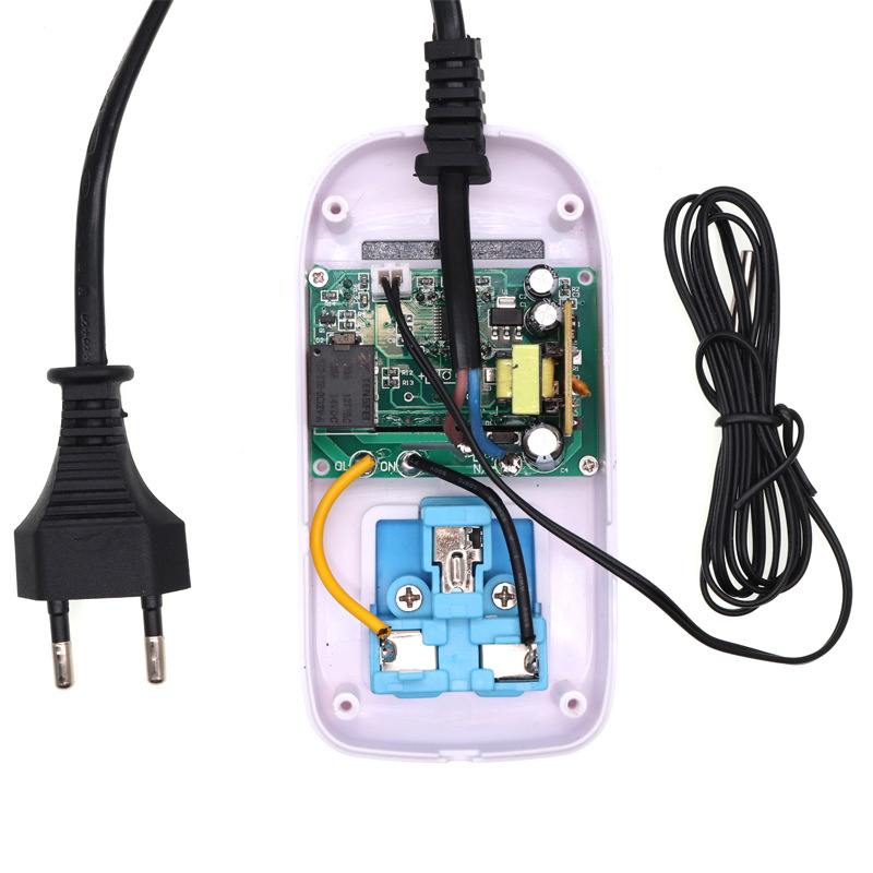 XK-W2001 inteligentni digitalni regulator temperature s elektroničkim prekidačem, prilagodljiva utičnica za bojler, 220V