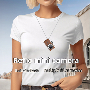 Mini digitálny fotoaparát pre študentov – retro CCD HD vreckový fotoaparát na cestovanie