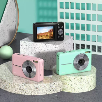 Компактна камера за пътуване с CCD сензор, 8 MP, 16x оптично увеличение, 2,3'' LCD, USB 2.0, TF карта, ABS пластмаса, перископичен обектив, ръчно управление, селфи камера