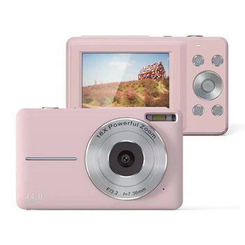 Компактна камера за пътуване с CCD сензор, 8 MP, 16x оптично увеличение, 2,3'' LCD, USB 2.0, TF карта, ABS пластмаса, перископичен обектив, ръчно управление, селфи камера