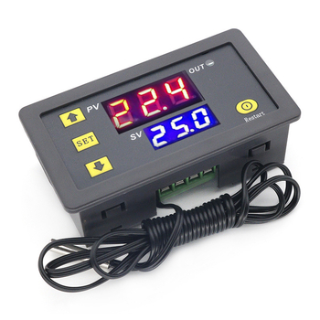 W3230 Visoko precizan regulator temperature s digitalnim zaslonom, modulom termostata, prekidačem za kontrolu temperature i mini pločom za upravljanje.