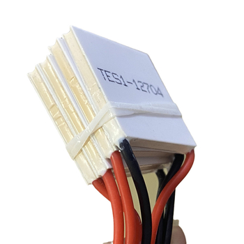 Termoelektrična hladnjiva ploča TES1-12704/12703, miniatura 25×25 mm, 12 V, 4 A/3 A, medicinski precizan instrument