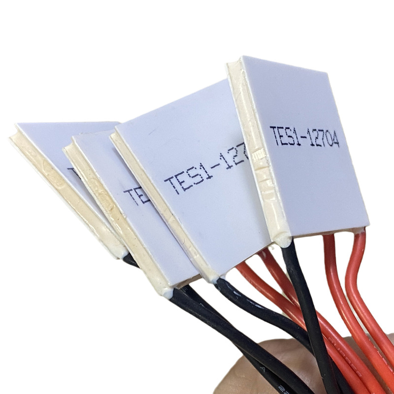 Termoelektrična hladnjiva ploča TES1-12704/12703, miniatura 25×25 mm, 12 V, 4 A/3 A, medicinski precizan instrument