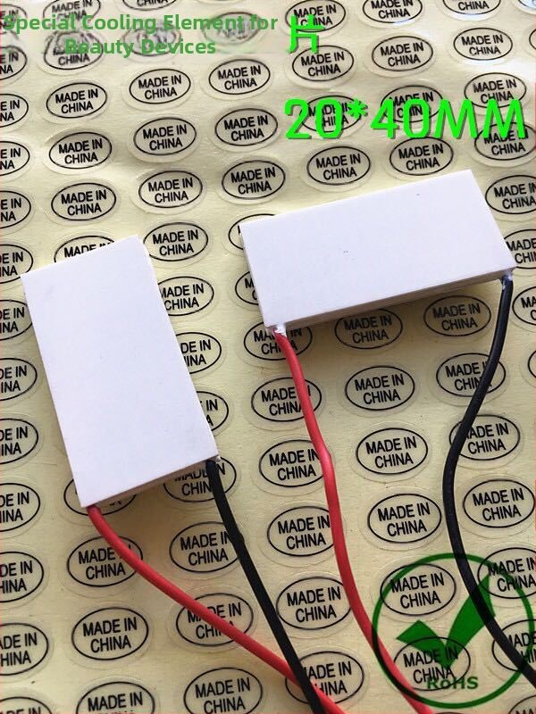 TEC1-6308 termoelektrična pločica za hlađenje za kozmetički laserski medicinski uređaj, 20×40 mm, čip za hlađenje, Peltierov element