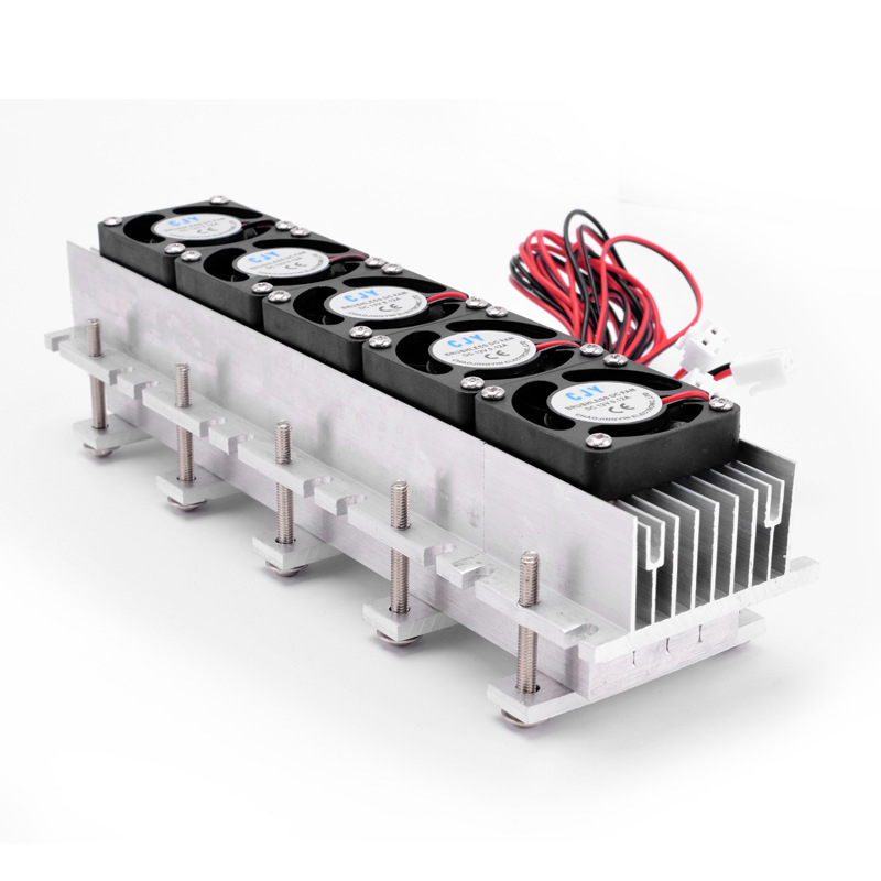 360W termoelektrični hladnjak, kompaktni sustav hlađenja zraka, 12V, s petokrakim vodnim hlađenjem