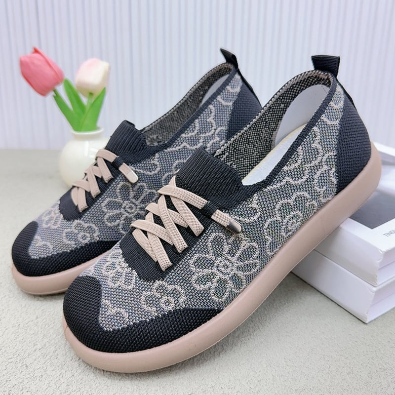 Дишащи Flyknit женски casual обувки с антихлъзгаща се мека подметка, леки и удобни – Пролет 2025