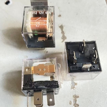 Prozirno vodootporno auto rele s LED svjetlom, univerzalno rele, visoka kvaliteta, OE prilagodba