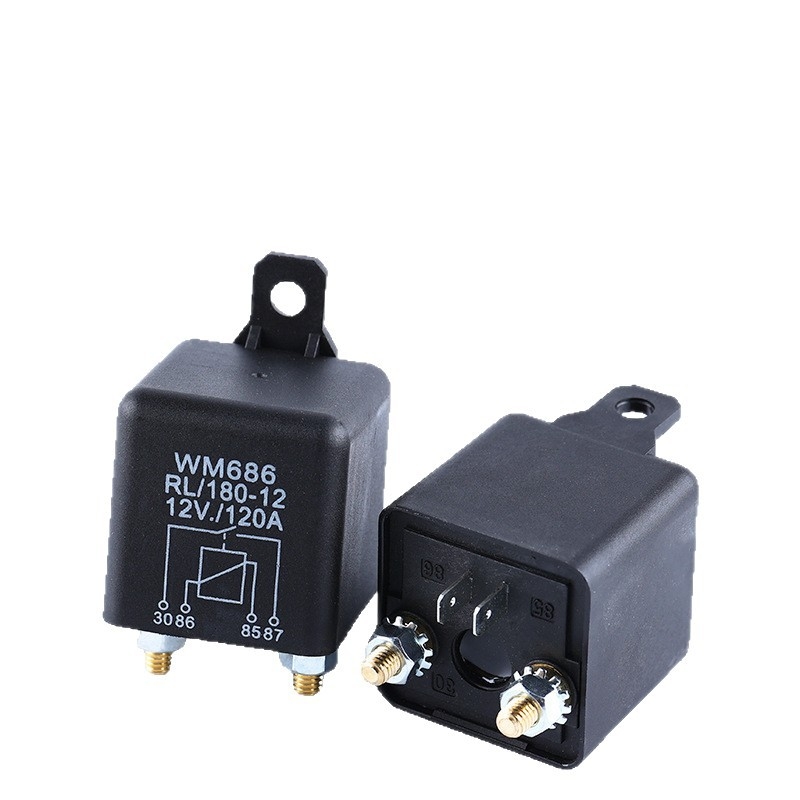 WM686 Auto Starter Relej, 100/200 A, Visoke snage, Visok napon, Normalno otvoren, 12V/24V Univerzalni relej