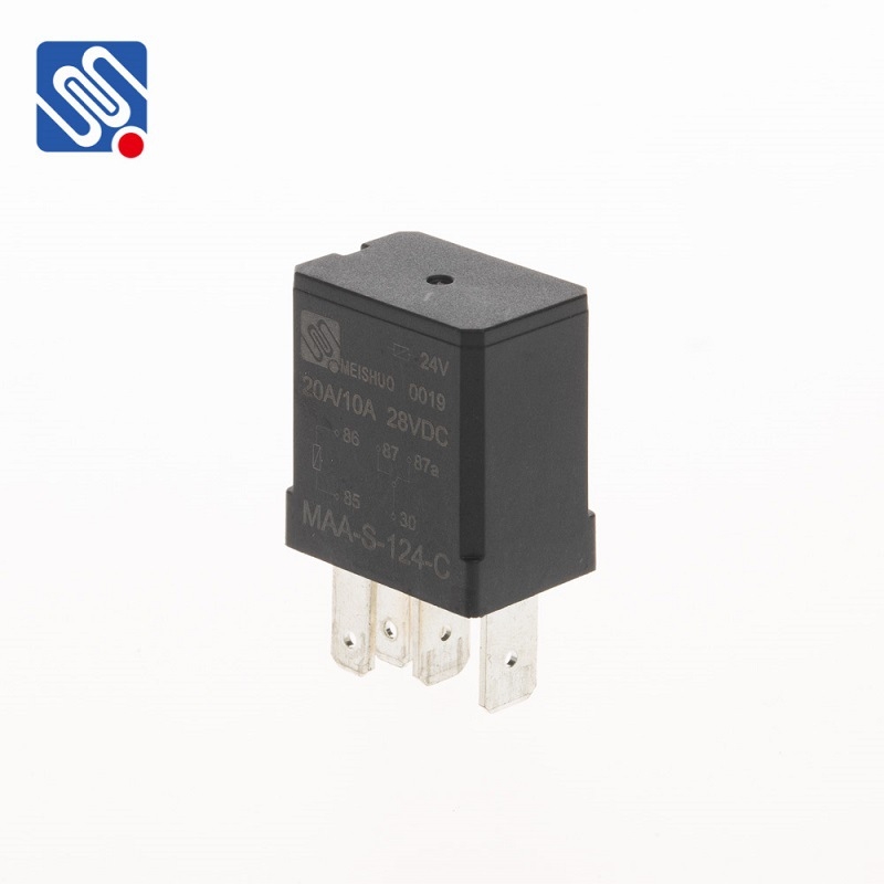 Meishuo MAA Visokokvalitetno automobilno rele, 35A, 12V, 5-pin, 20A pri 14V DC