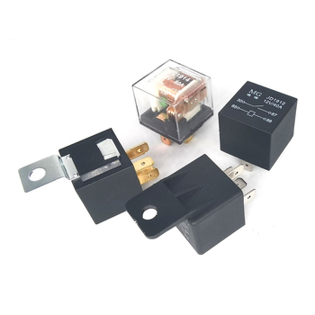 Automobilski elektromagnetni relej, 12V/24V, bakrena zavojnica, srebrno obloženi kontakti, normalno otvoreno, 40A/80A