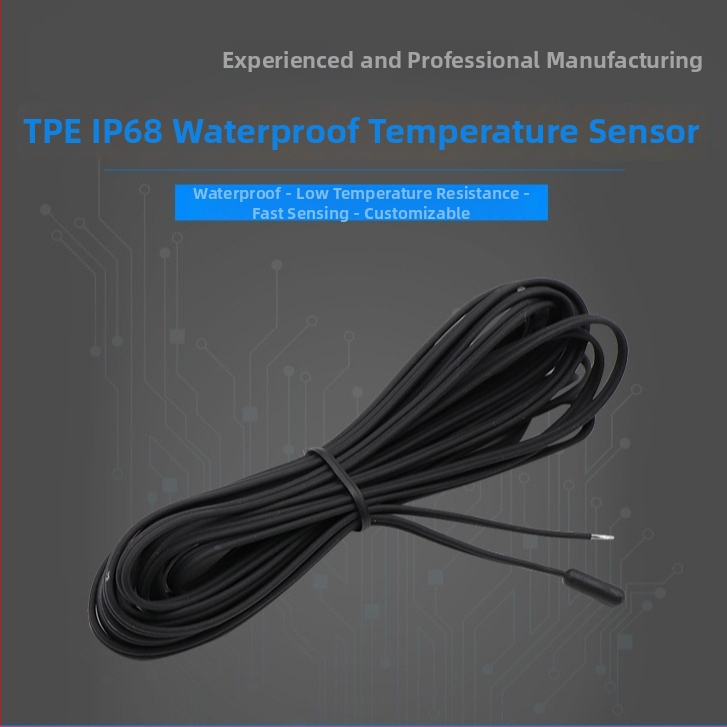 IP68 vodotesný teplotný senzor pre domáce spotrebiče – presný teplotný snímač