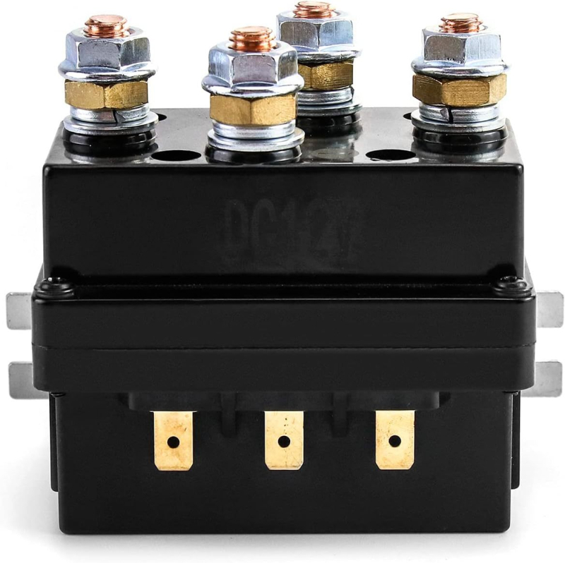 12V 500A csörlő relé és autóipari szolenoid szelep, 8000-17000 lbs, ATV/UTV csörlők