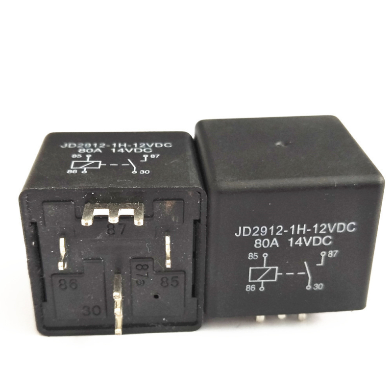 JD2912 80A 12V 4-pinski automobilni relej visokog strujnog opterećenja s PCB priključcima