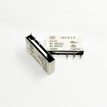 Hongfa HF41F-5ZS HF41F-12ZS HF41F-24ZS releji, 5-pins, 6A