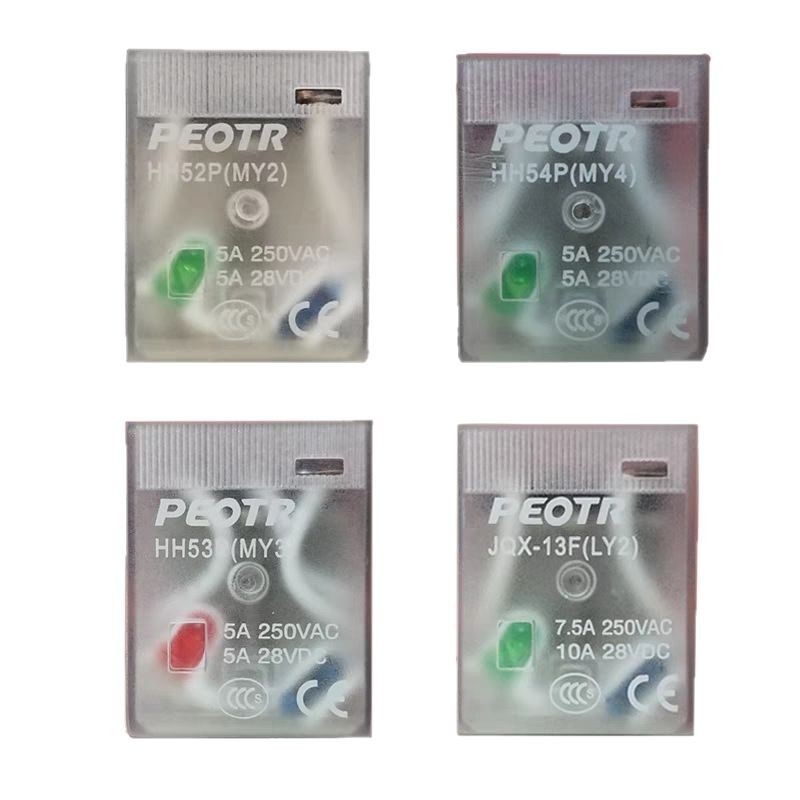 Puzheng mini relej HH52P HH54P HH53P JQX-13F MY4 LY2NJ 24V-220V