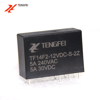 TF1020 relej DPDT, 12V, 8-pin, serija 14F2, CYF2, 5A