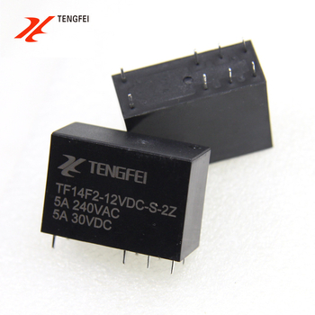 TF1020 relej DPDT, 12V, 8-pin, serija 14F2, CYF2, 5A