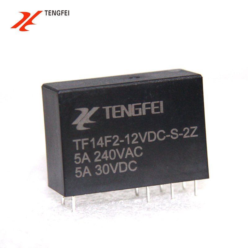 TF1020 relej DPDT, 12V, 8-pin, serija 14F2, CYF2, 5A