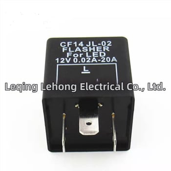 CF14 automobilový blikač s LED s tromi piny, 12V, 20A relé, vysokovýkonný inteligentný upgrade pre motocykel CF13